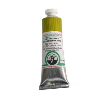 Old Holland Oil Colour : C298 Old Holland Golden Green Deep