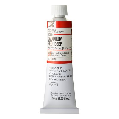 Holbein Oil Color Artist Grade : Cadmium Red Deep