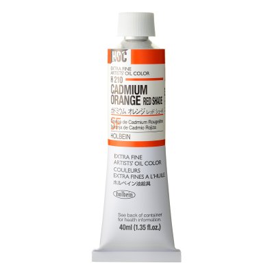 สีน้ำมัน โฮลเบน เกรดอาร์ตทิส : Cadmium Orange Red Shade