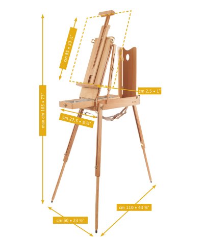Mabef Easel : M-23 Easel Small