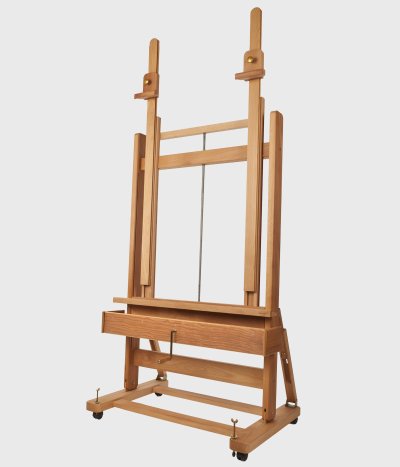 Mabef Easel : M-02 Easel Double Mast with Crank