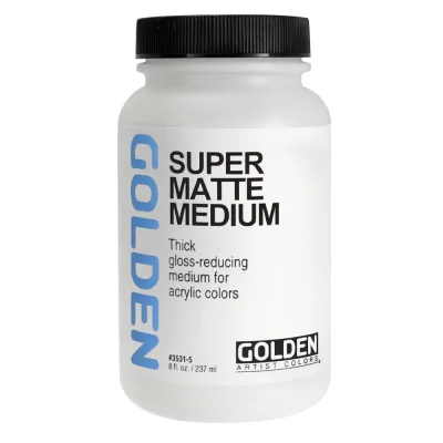 Golden Acrylic Medium : Super Matte Medium