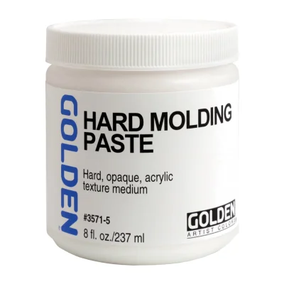 Golden สื่อผสม สีอะคริลิค : Hard Molding Paste