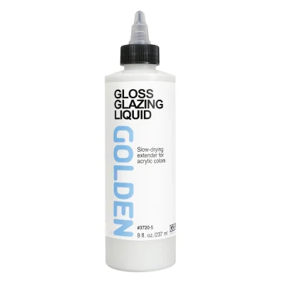 Golden สื่อผสม สีอะคริลิค : Gloss Glazing Liquid