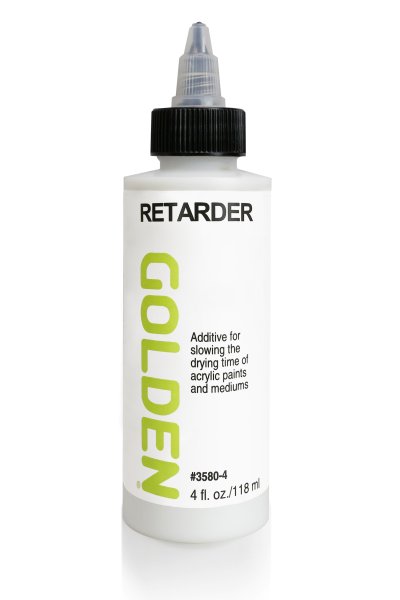 Golden สื่อผสม สีอะคริลิค : Retarder 118ml
