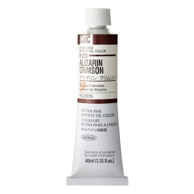 สีน้ำมัน โฮลเบน เกรดอาร์ตทิส : Alizarin Crimson