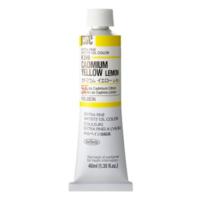 Holbein Oil Color Artist Grade : Cadmium Yellow Lemon