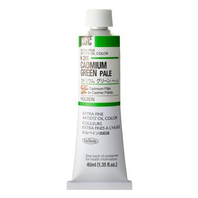 สีน้ำมัน โฮลเบน เกรดอาร์ตทิส : Cadmium Green Pale