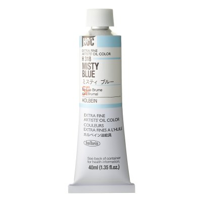 สีน้ำมัน โฮลเบน เกรดอาร์ตทิส : Misty Blue