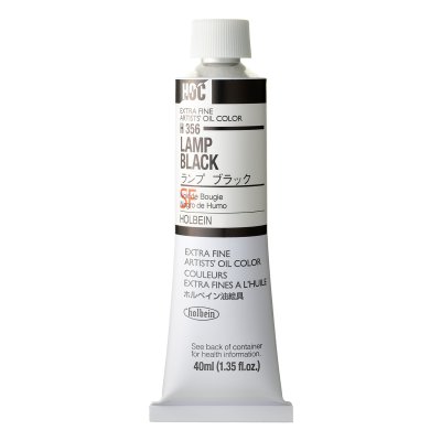 Holbein Oil Color Artist Grade : Lamp Black