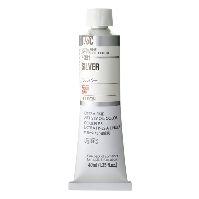 Holbein Oil Color Artist Grade : Silver