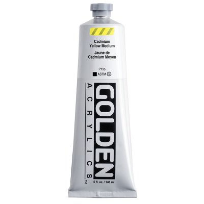 Golden Heavy Body Acrylic Color : Cadmium Yellow Medium