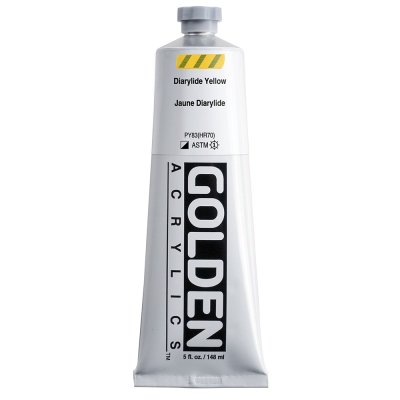 Golden Heavy Body Acrylic Color : Diarylide Yellow