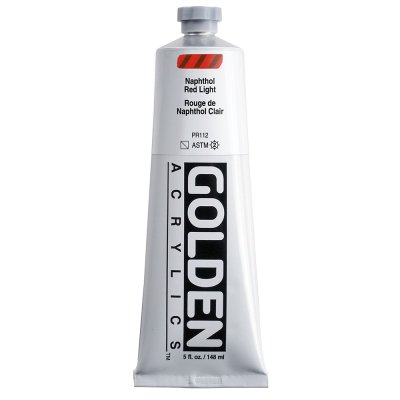 Golden Heavy Body Acrylic Color : Naphthol Red Light