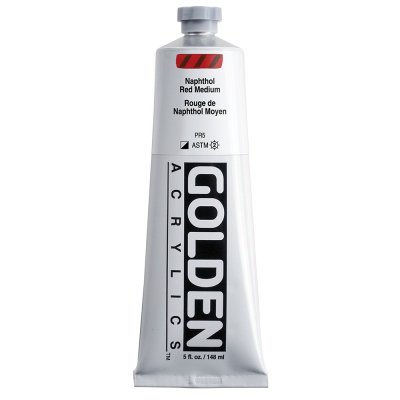 Golden Heavy Body Acrylic Color : Naphthol Red Medium