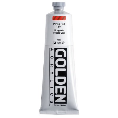 Golden Heavy Body Acrylic Color : Pyrrole Red Light