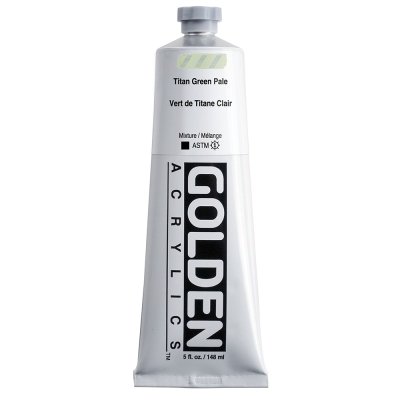 Golden Heavy Body Acrylic Color : Titan Green Pale