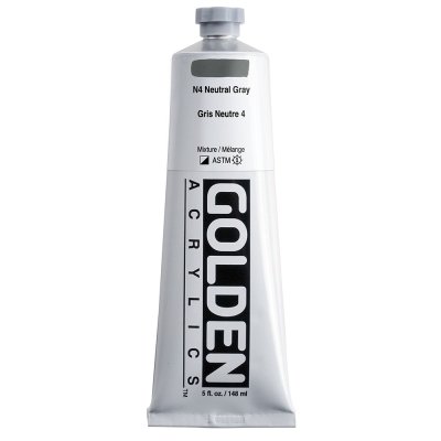 Golden Heavy Body Acrylic Color : Neutral Gray N4