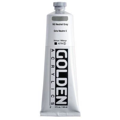 Golden Heavy Body Acrylic Color : Neutral Gray N5