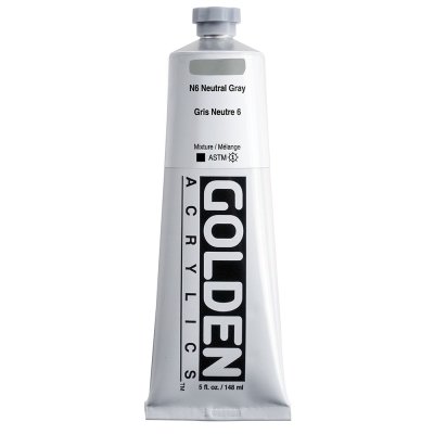 Golden Heavy Body Acrylic Color : Neutral Gray N6