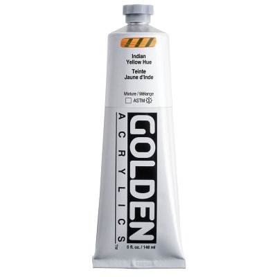 Golden Heavy Body Acrylic Color : Hist. Indian Yellow Hue