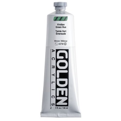 Golden Heavy Body Acrylic Color : Hist. Viridian Green Hue