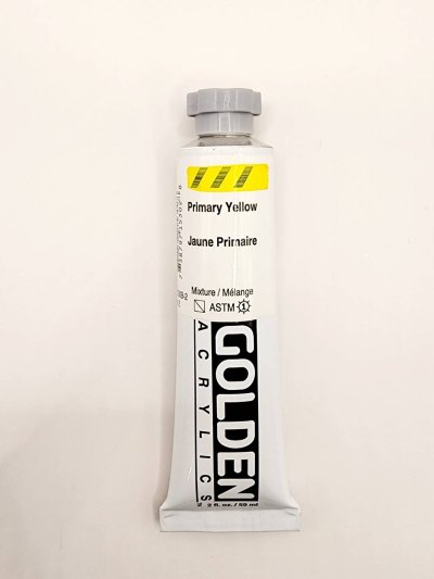 Golden Heavy Body Acrylic Color : Primary Yellow