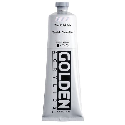 Golden Heavy Body Acrylic Color : Titan Violet Pale