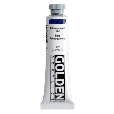 Golden Heavy Body Acrylic Color : Anthraquinone Blue