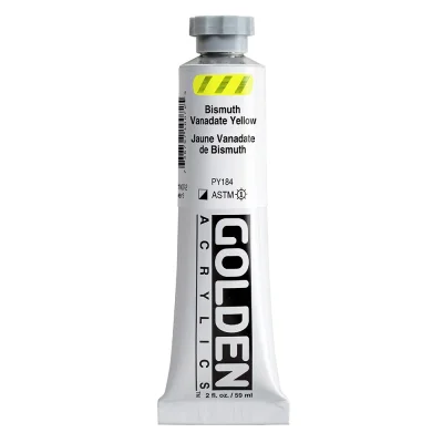 Golden Heavy Body Acrylic Color : Bismuth Vanadate Yellow