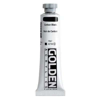 Golden Heavy Body Acrylic Color : Carbon Black