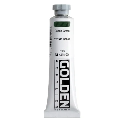 สีอะคริลิค Golden Heavy Body 59ml : Cobalt Green