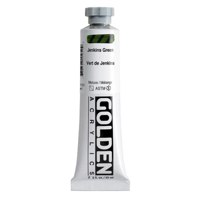 Golden Heavy Body Acrylic Color : Jenkins Green