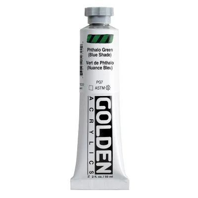 สีอะคริลิค Golden Heavy Body 59ml : Phthalo Green /Blue Shade