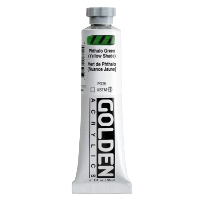 สีอะคริลิค Golden Heavy Body 59ml : Phthalo Green /Yellow Shade