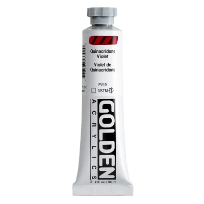 Golden Heavy Body Acrylic Color : Quinacridone Violet