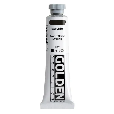 Golden Heavy Body Acrylic Color : Raw Umber