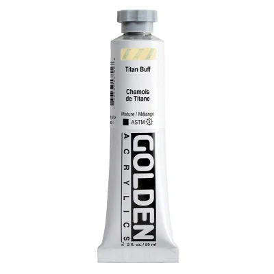 Golden Heavy Body Acrylic Color : Titan Buff