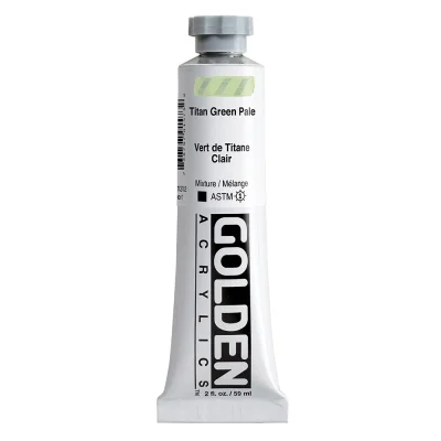 สีอะคริลิค Golden Heavy Body 59ml : Titan Green Pale