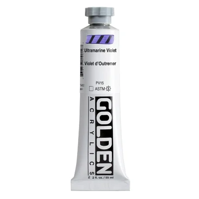 Golden Heavy Body Acrylic Color : Ultramarine Violet