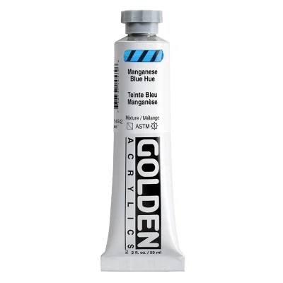 Golden Heavy Body Acrylic Color : Hist. Manganese Blue Hue