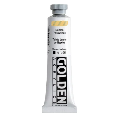 Golden Heavy Body Acrylic Color : Hist. Naples Yellow Hue
