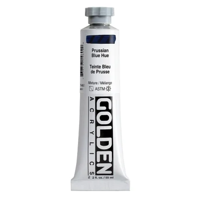 สีอะคริลิค Golden Heavy Body 59ml : Hist. Prussian Blue Hue