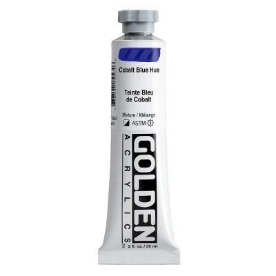 สีอะคริลิค Golden Heavy Body 59ml : Cobalt Blue Hue
