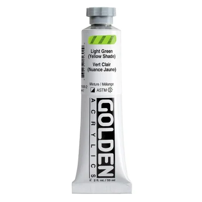 Golden Heavy Body Acrylic Color : Light Green Yellow Shade
