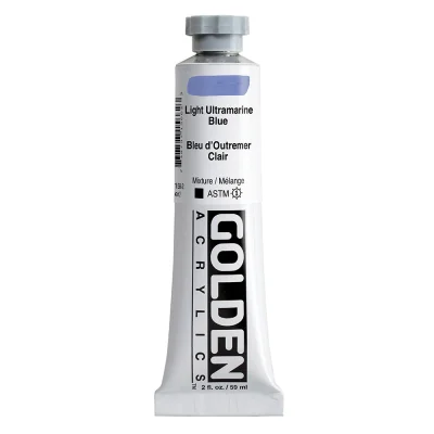 Golden Heavy Body Acrylic Color : Light Ultramarine Blue