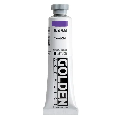 สีอะคริลิค Golden Heavy Body 59ml : Light Violet