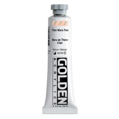 สีอะคริลิค Golden Heavy Body 59ml : Titan Mars Pale