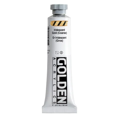 สีอะคริลิค Golden Heavy Body 59ml : Iridescent Gold coarse)