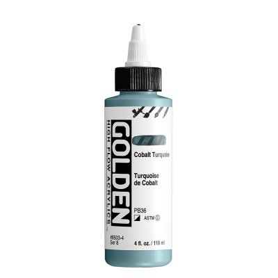 สีอะคริลิค เนื้อเหลว เกรดอาร์ทติส : Cobalt Turquoise